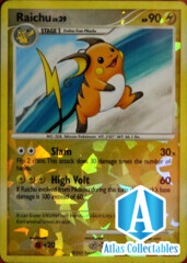 Raichu - 3/17 - Rare - Cracked Ice Reverse Holo
